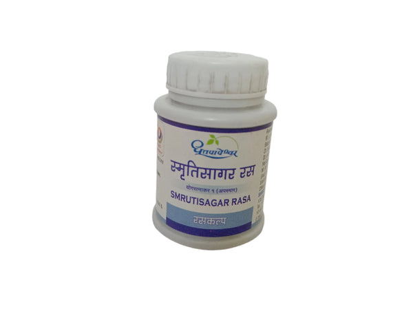Smrutisagar Rasa Tablet - Dhootapapeshwar - 50 Nos DHOOTAPAPESHWAR