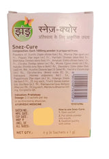 SNEZ CURE - 60 G - ZANDU Zandu Ayurveda