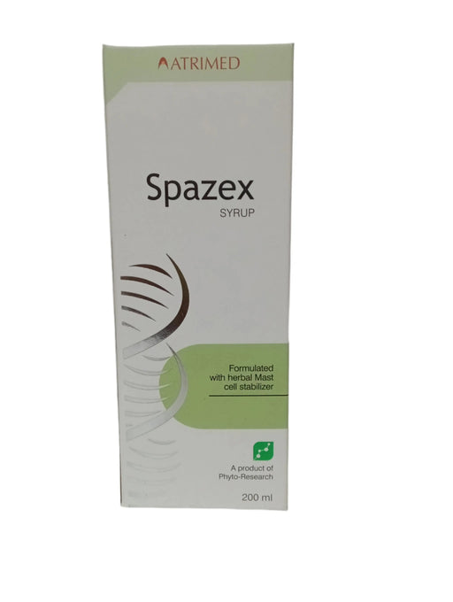 spazex syrup arimed for cough and to reduce airway inflammation.