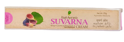 Suvarna Cream  - 25gm - Rajah Ayurveda Rajah Ayurveda