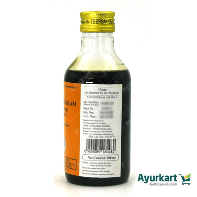 Tekaraja Tailam - 200ML - Kottakkal