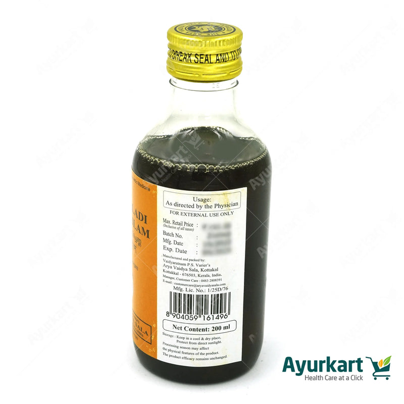 Triphaladi Kera Tailam - 200ML - Kottakkal