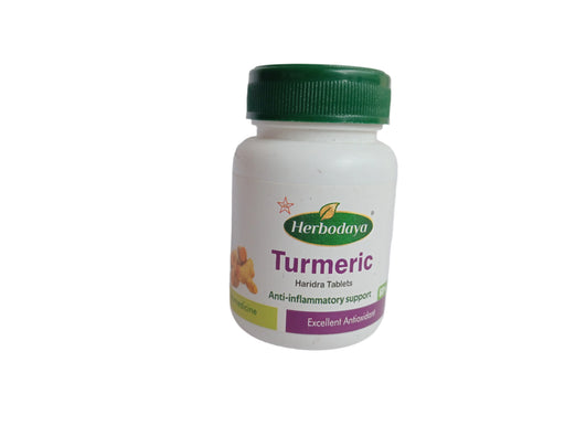 Turmeric Tablets - 60 Nos - SKM Herbodaya SKM Herbodaya