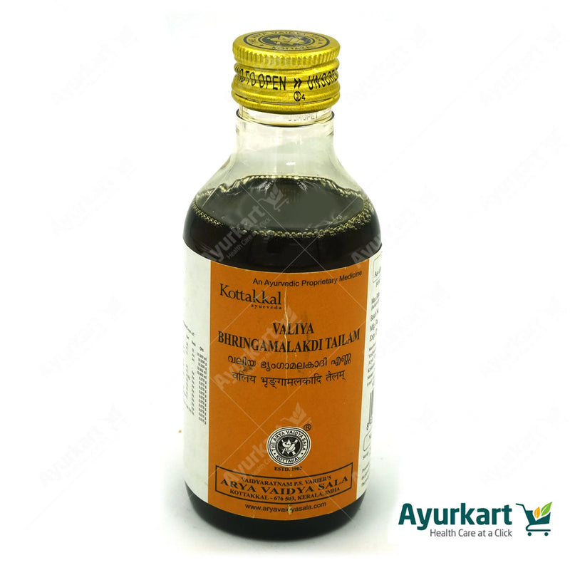 Valiya Bhringamalakadi Tailam - 200ML - Kottakkal