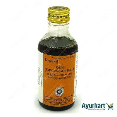 Valiya Bhringamalakadi Tailam - 200ML - Kottakkal