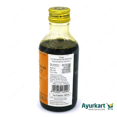 Valiya Chinchadi Tailam - 200ML - Kottakkal