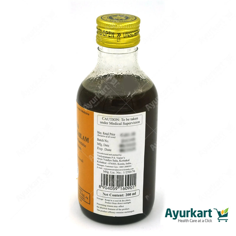 Valiya Prasarani Tailam - 200ML - Kottakkal