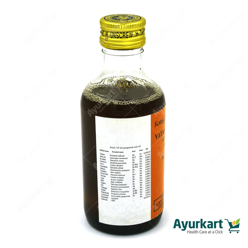 Vatasani Tailam - 200ML - Kottakkal