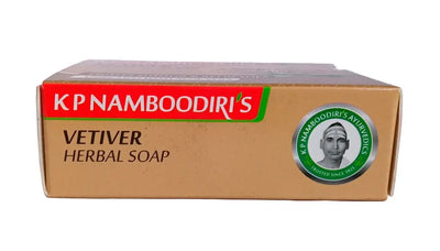 Vetiver Herbal Soap - KP Namboodiri's  (4 x 75 g) KP Namboodiri's