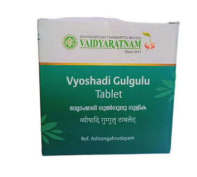 Vyoshadigulgulu Gulika Tablets - 100 Nos - Vaidyaratnam Vaidyaratnam