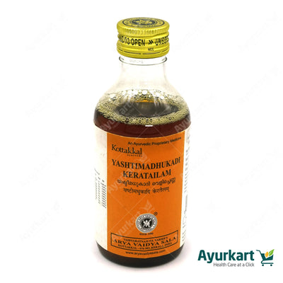 Yashtimadhukadi Kera Tailam - 200ML- Kottakkal