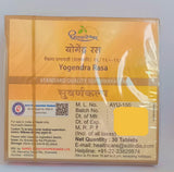YOGENDRA RASA - 30Nos - Shree Dhootapapeshwar Limited