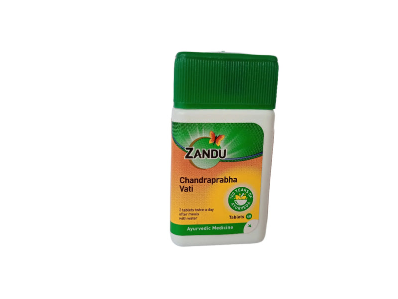 CHANDRAPRABHA VATI - 40 TAB  - ZANDU Zandu Ayurveda