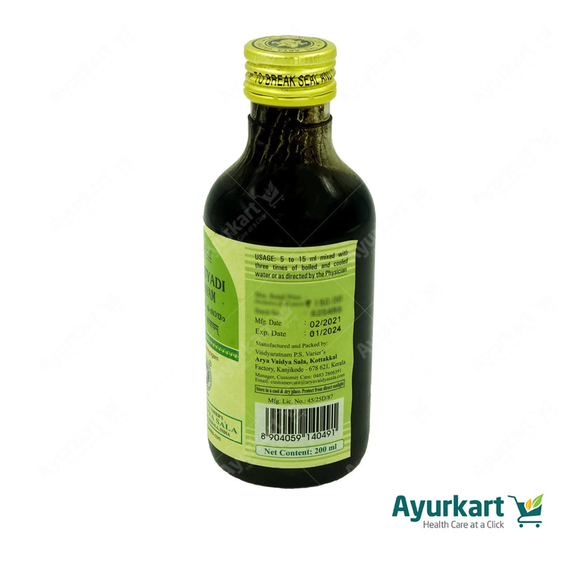 Jivantyadi Kashayam - 200ML - Kottakkal