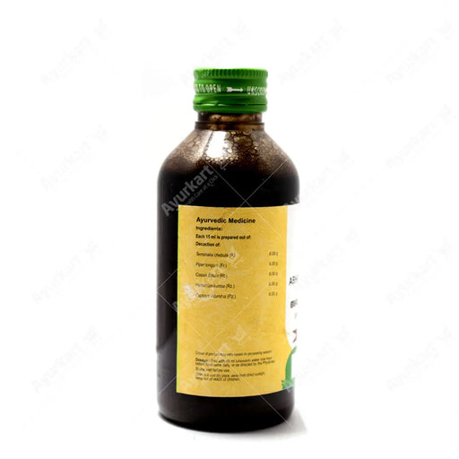 ABHAYAPIPPALEEMOOLADI KASHAYAM - 200ML - VAIDYARATNAM