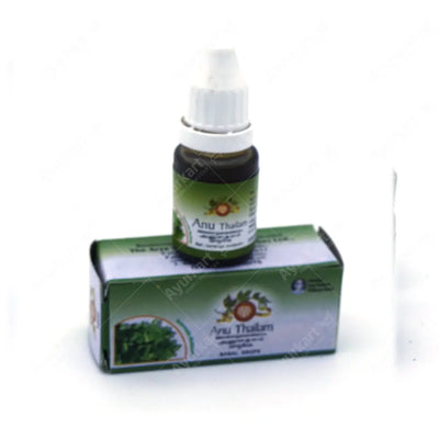 Anu Thailam, from Arya Vaidya Pharmacy, is an Ayurvedic oil for nose, ear, and mouth care. It soothes discomfort, helps clear airways, and promotes eye and ear health. Gentle for everyday use. Works naturally, without harsh chemicals.  Benefits:  Relieves sinus and allergy symptoms Clears nasal passage and reduces mucus Soothes mouth and throat irritations May help with eye and ear health Natural and safe for daily use Available online from Ayurkart.com!