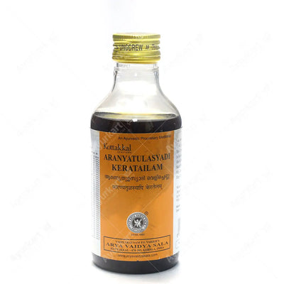 Aranyatulasyadi Kera Tailam - 200ML - Kottakkal - ayur-kart