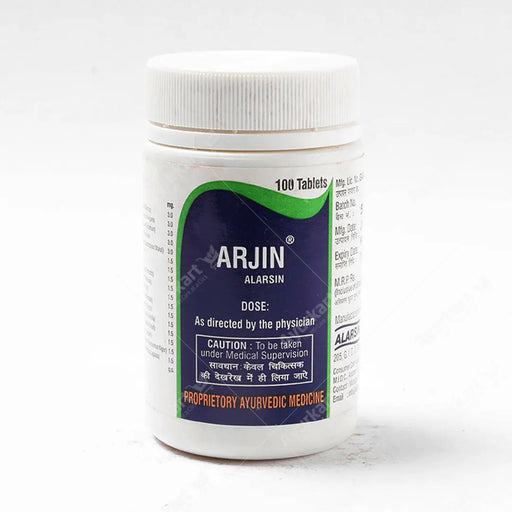 Arjin Tab- 100nos - Alarsin - ayur-kart