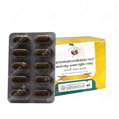 Ashtavargam Kashaya Gulika Tablet - 100 Nos - Vaidyaratnam