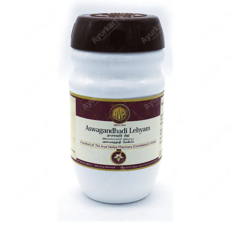 AVP Aswagandhadi Lehyam – Herbal Rejuvenator 500g Jar