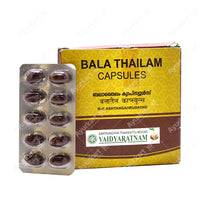Bala Thailam Soft Gel Capsules - 100 Nos - Vaidyaratnam