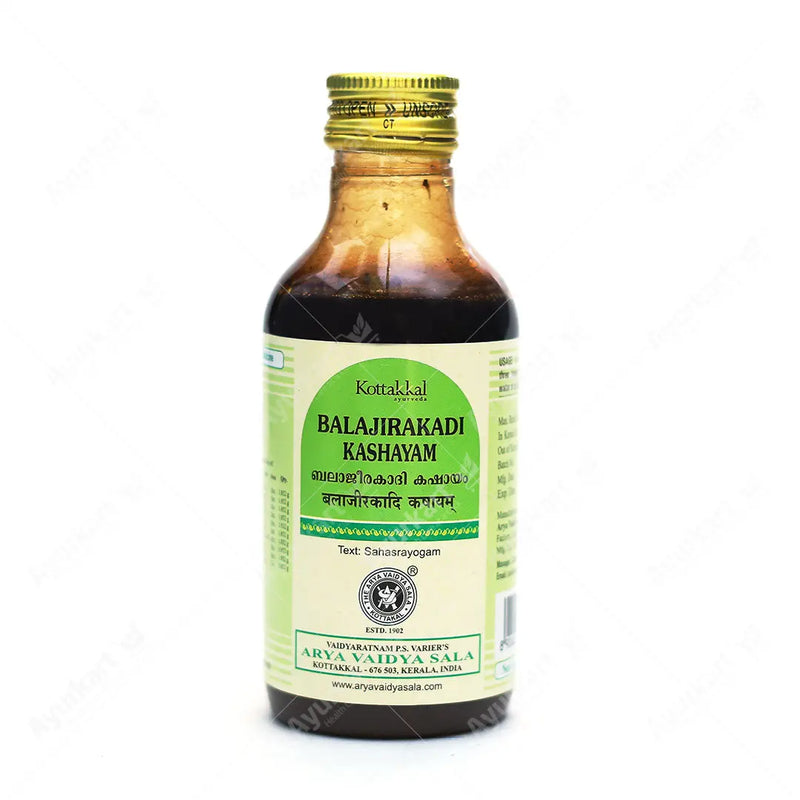 Balajirakadi Kashayam - 200ML - Kottakkal - ayur-kart