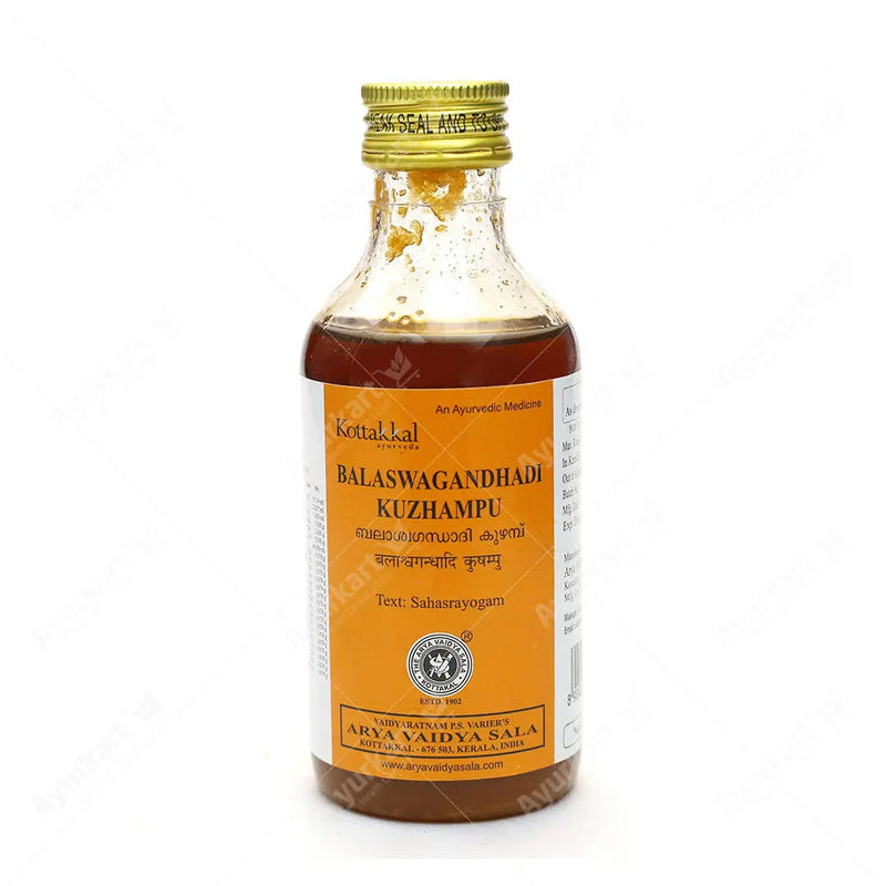 Balaswagandhadi Kuzhampu - 200ML - Kottakkal Arya Vaidya Sala - ayur-kart