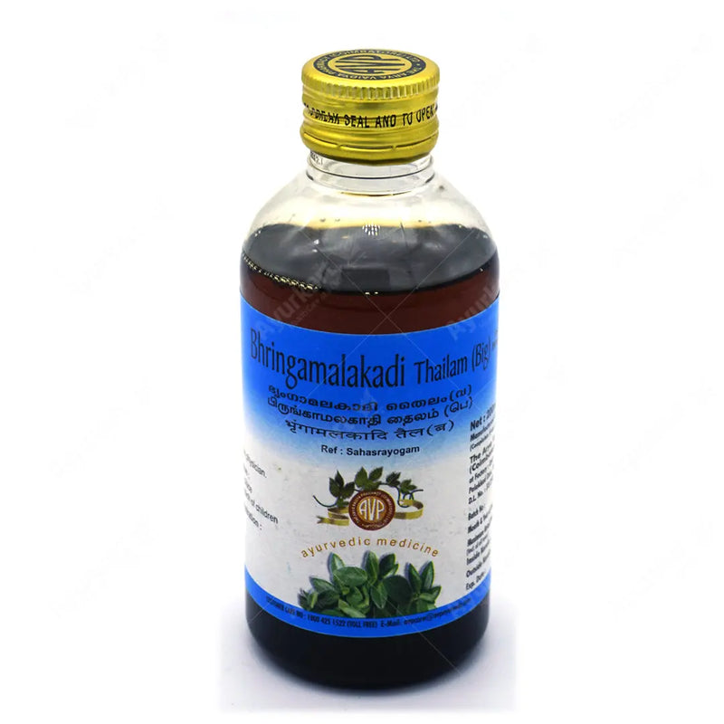 Bhringamalakadi Thailam - (B) 200ML - AVP Ayurveda