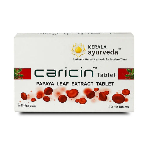 Caricin Tablet - 20 Nos - Kerala Ayurveda