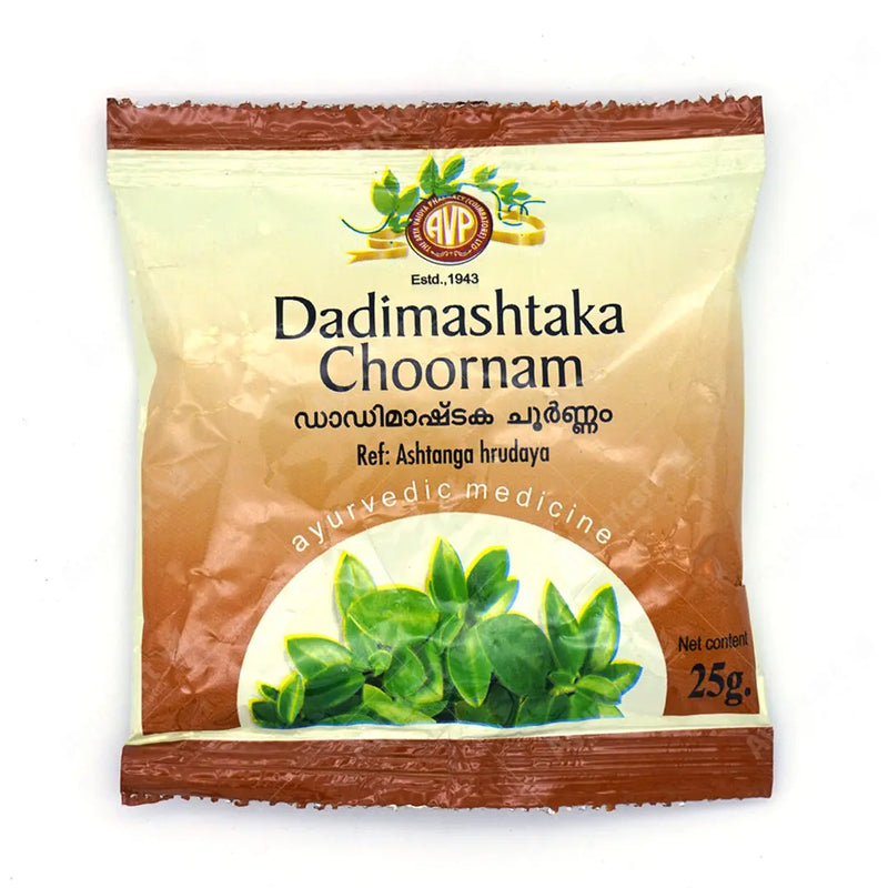 Dadimashtaka Choornam 25G - AVP Ayurveda (2Packs)