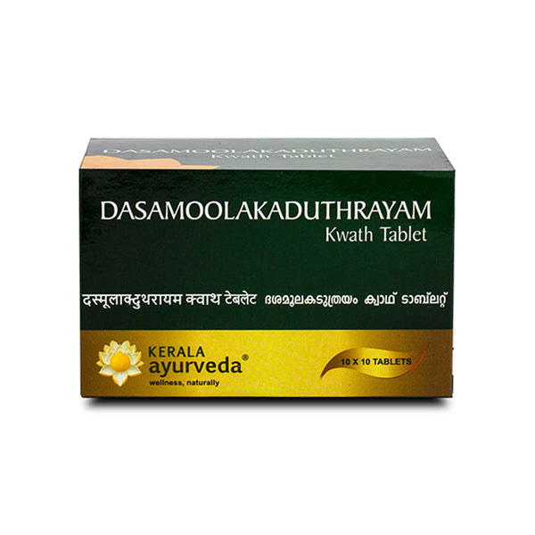 Dasamoolakaduthrayam Kwath Tablet - 100 Nos - Kerala Ayurveda