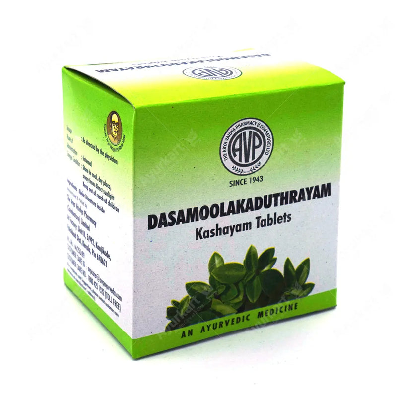 Dasamoolakadutrayam Kashayam Tablet 100 Nos - AVP Ayurveda
