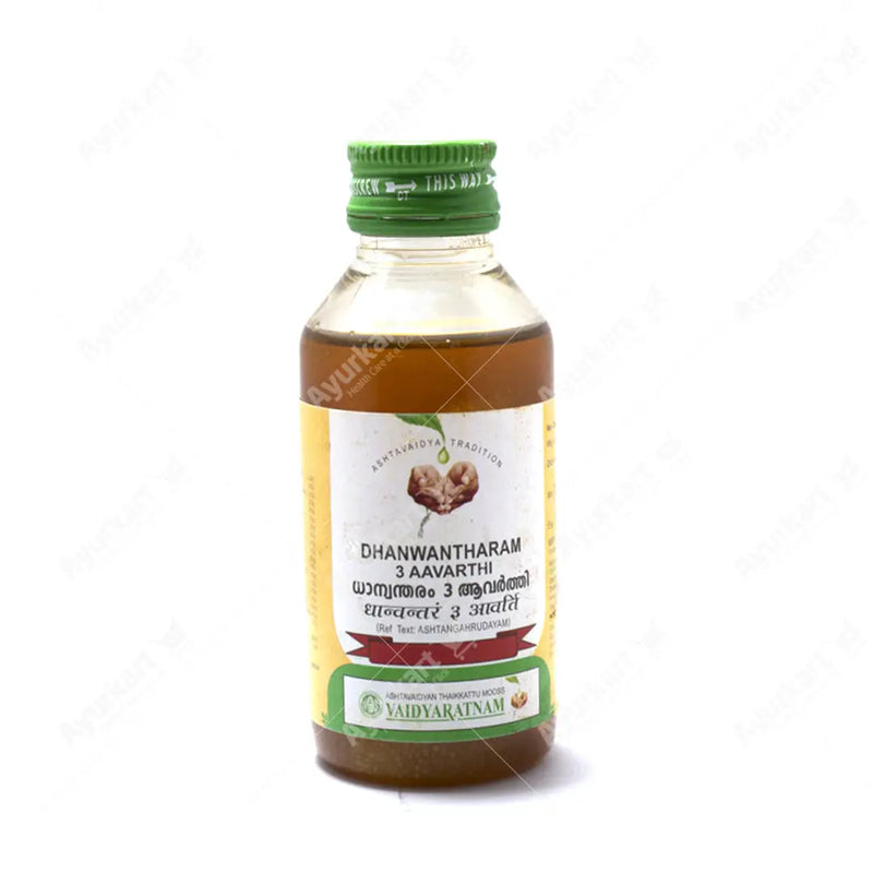 Dhanwantharam 3 Aavarthi - 100ML - Vaidyaratnam