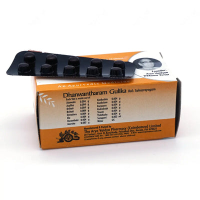 Dhanwantharam Gulika Tablet 100 Nos  - AVP Ayurveda