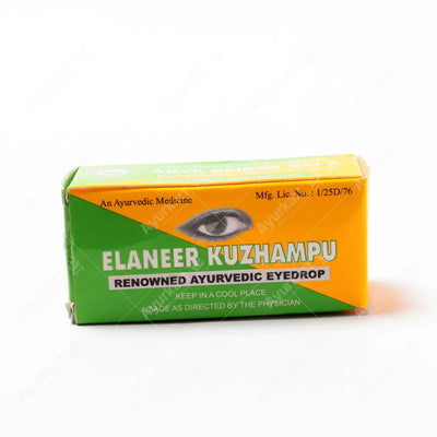 Symbol illustrating clear vision and comfortable, bright eyes, highlighting the benefits of Elaneer Kuzhampu.