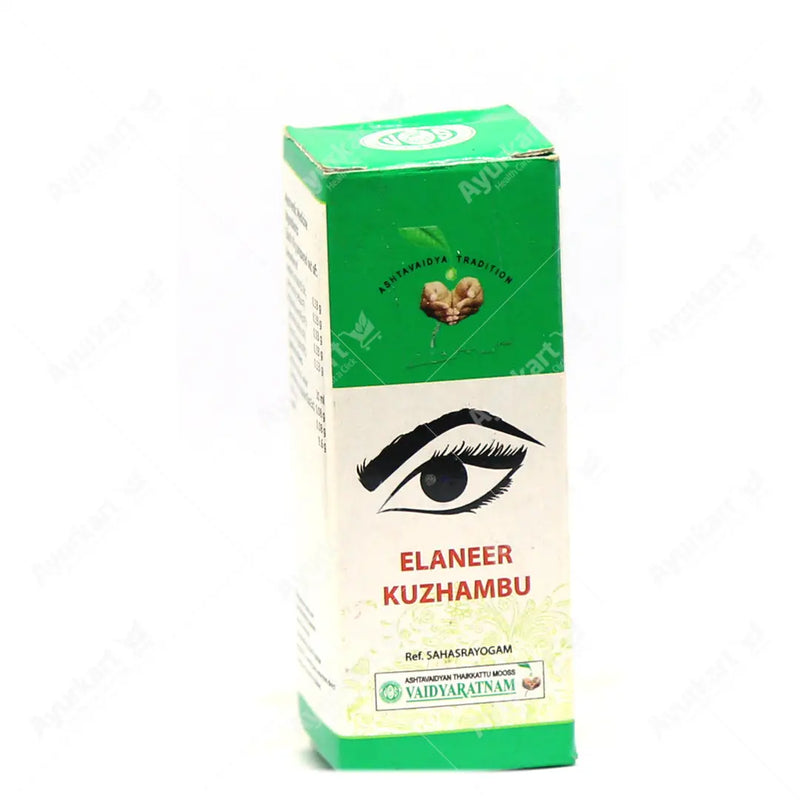 Elaneer Kuzhampu bottle from Vaidyaratnam