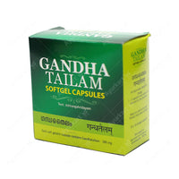 Gandha Tailam Soft Gel Capsule - 100Nos - Kottakkal - ayur-kart