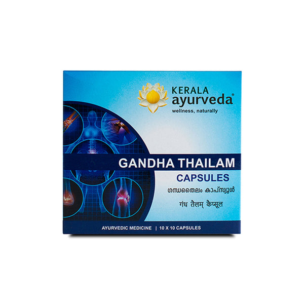 Gandha Thailam Capsule - 100 Nos - Kerala Ayurveda