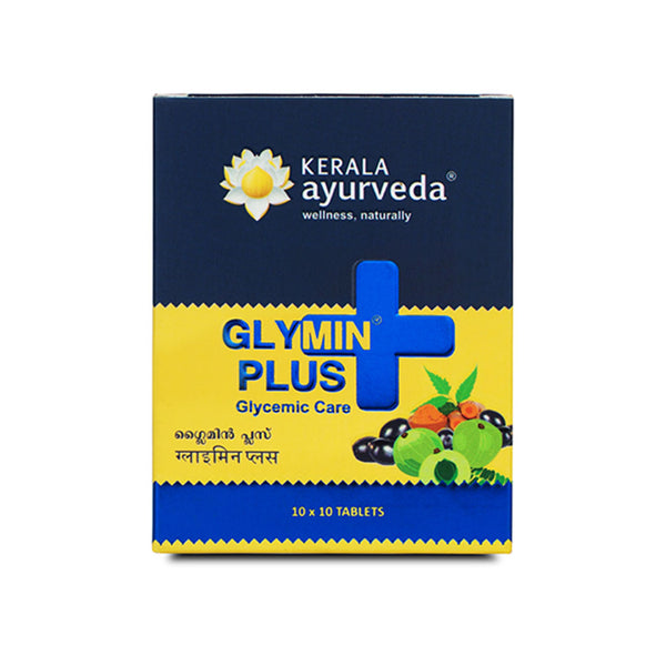 Glymin plus Tablet - 100Nos - Kerala Ayurveda