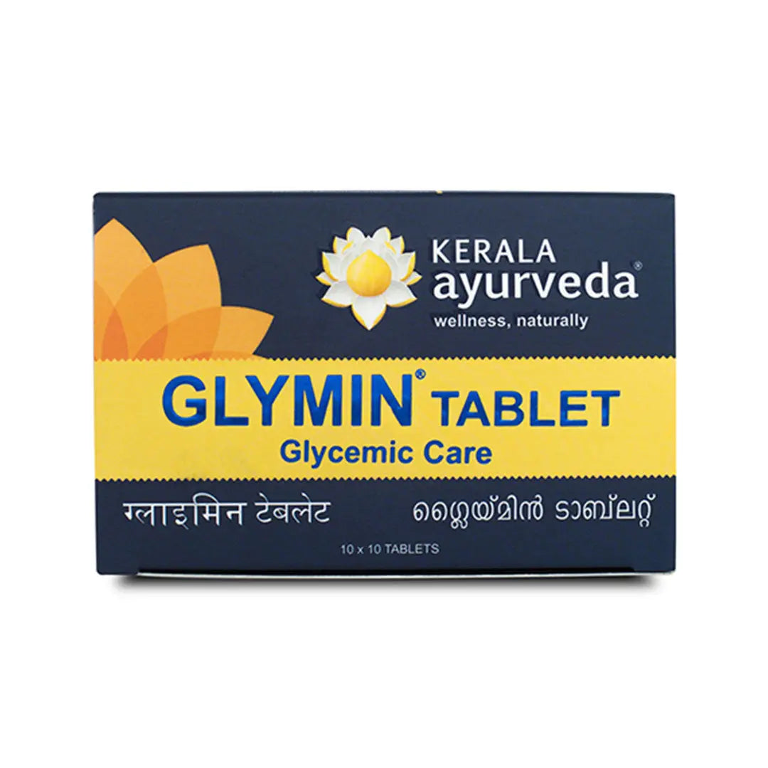 Glymin Tablet - 100Nos - Kerala Ayurveda | Ayur Kart