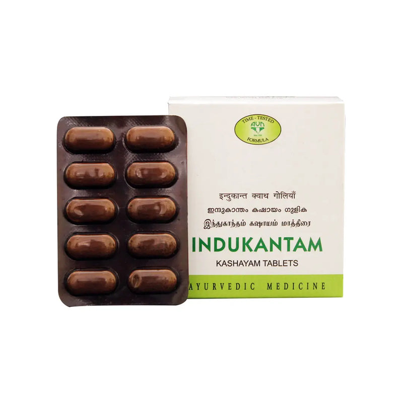 Indukantam Kashayam Tablets - 100 Nos - AVN Arogya
