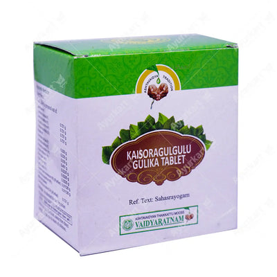 Kaisoraguggulu Gulika Tablet-1-Vaidyaratnam Product