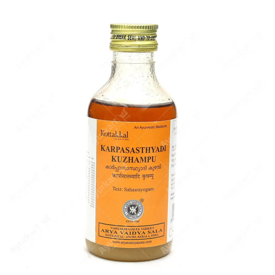 Karpasasthyadi Kuzhampu 200ML Kottakkal Ayur Kart