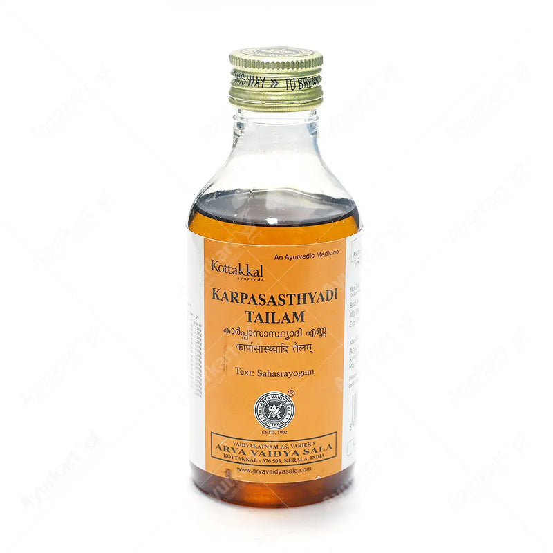 Karpasasthyadi Tailam - 200ML - Kottakkal - ayur-kart