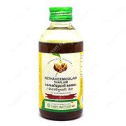 Kethakeemooladi Thailam 200ml front – Vaidyaratnam Ayurvedic oil