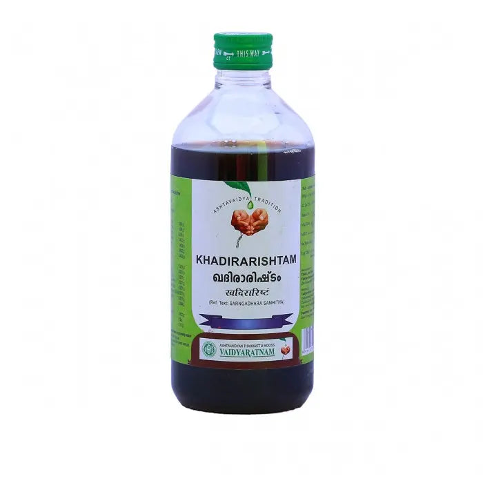 Khadirarishtam - 450ML - Vaidyaratnam