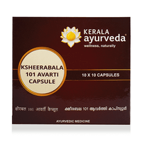 Ksheerabala 101 Avarti Capsule - 100 Nos - Kerala Ayurveda