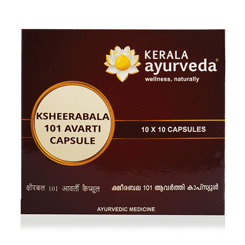 Ksheerabala 101 Avarti Capsule - 100 Nos - Kerala Ayurveda