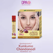 Kumkuma Chandadi Fairness Oil - 10ML -Kandamkulathy Vaidyasala