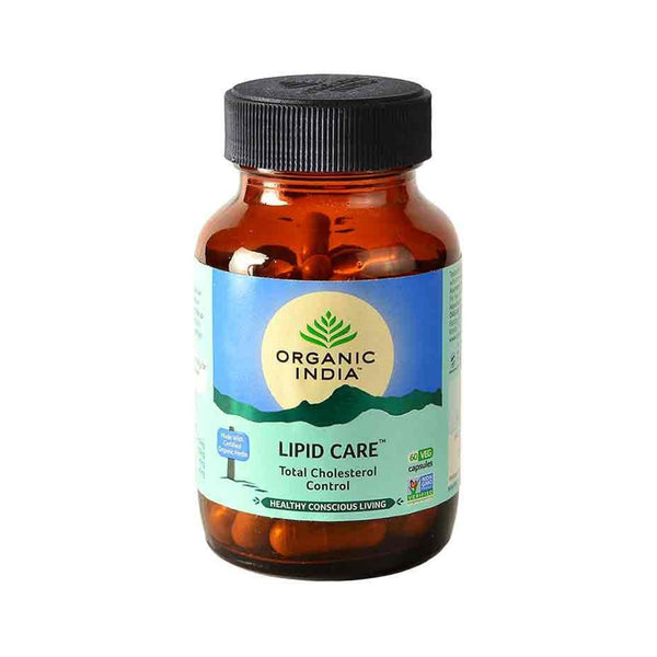 Lipidcare 60 Capsules Bottle - Organic India